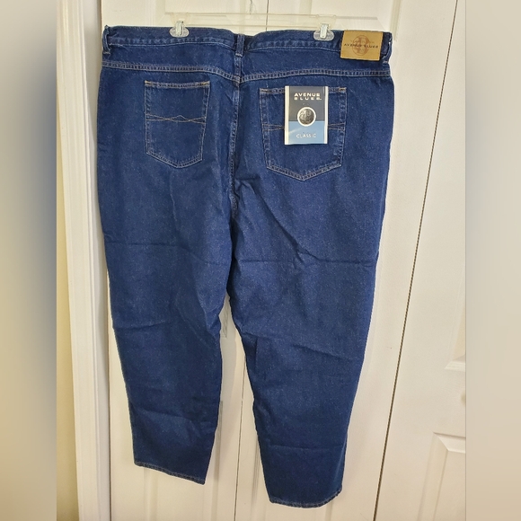 Avenue Blue Classic Fit Blue Jeans Plus Size 30 Average ~ New With Tags - Picture 7 of 11